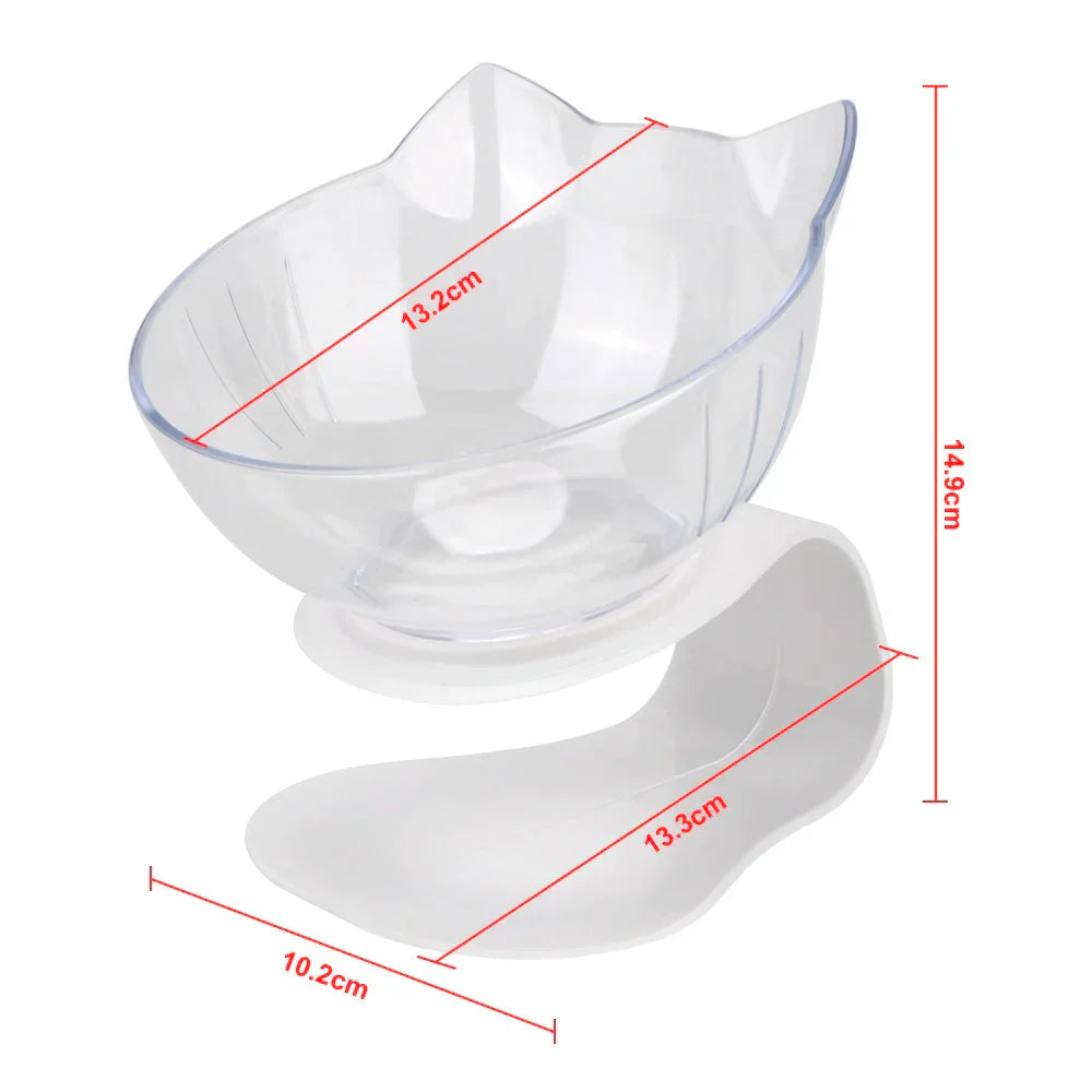Ergonomic Double Pet Bowl Set β Non-Slip, Raised Stand for Dogs & Cats