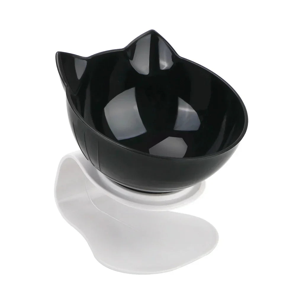 Ergonomic Double Pet Bowl Set β Non-Slip, Raised Stand for Dogs & Cats