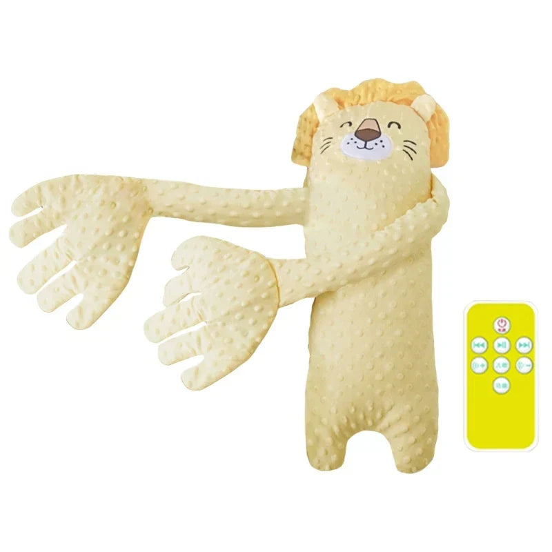 Newborn Sleep Comfort Pillow โ Pacifying Sleep Aid with Remote