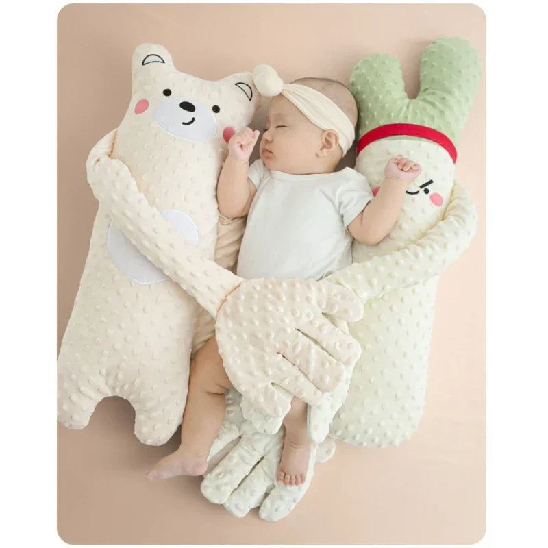 Newborn Sleep Comfort Pillow โ Pacifying Sleep Aid with Remote