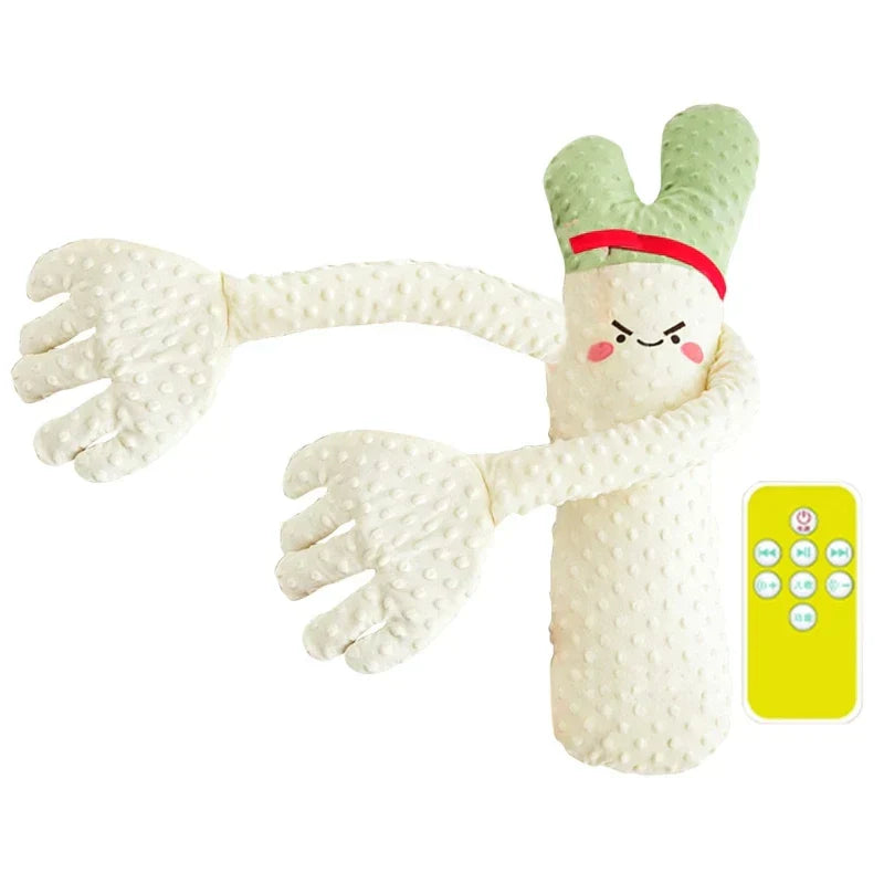 Newborn Sleep Comfort Pillow โ Pacifying Sleep Aid with Remote