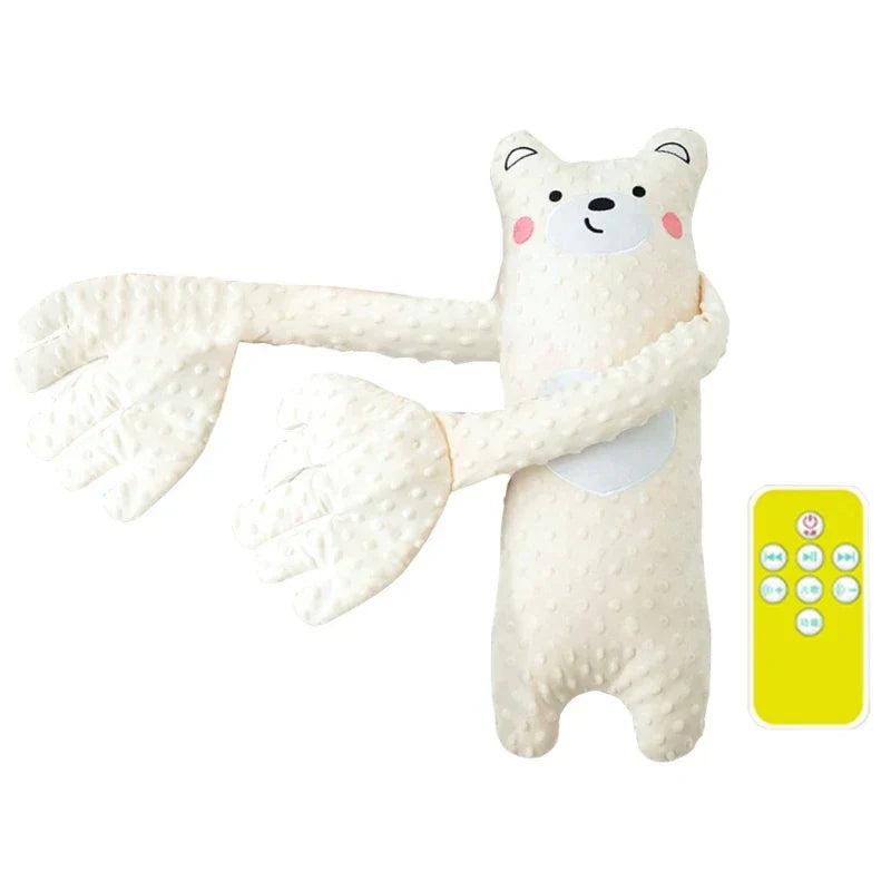 Newborn Sleep Comfort Pillow โ Pacifying Sleep Aid with Remote