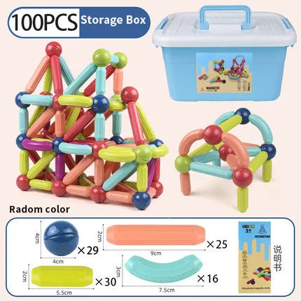 STEM Magnetic Building Toys ā Educational Construction Set for Children
