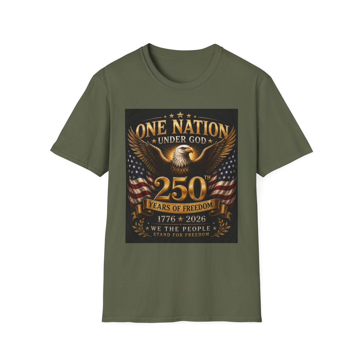 One Nation Under God 250th Anniversary T-Shirt