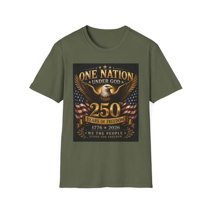 One Nation Under God 250th Anniversary T-Shirt