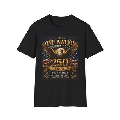 One Nation Under God 250th Anniversary T-Shirt