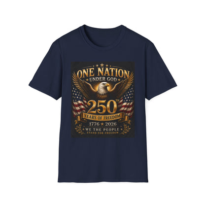 One Nation Under God 250th Anniversary T-Shirt
