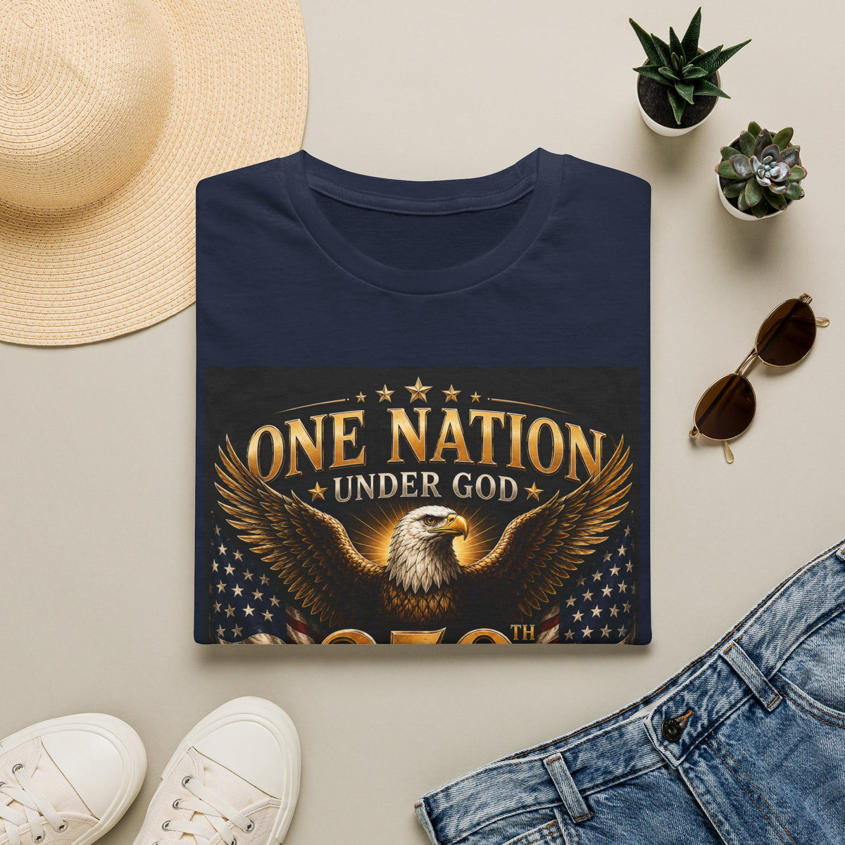 One Nation Under God 250th Anniversary T-Shirt