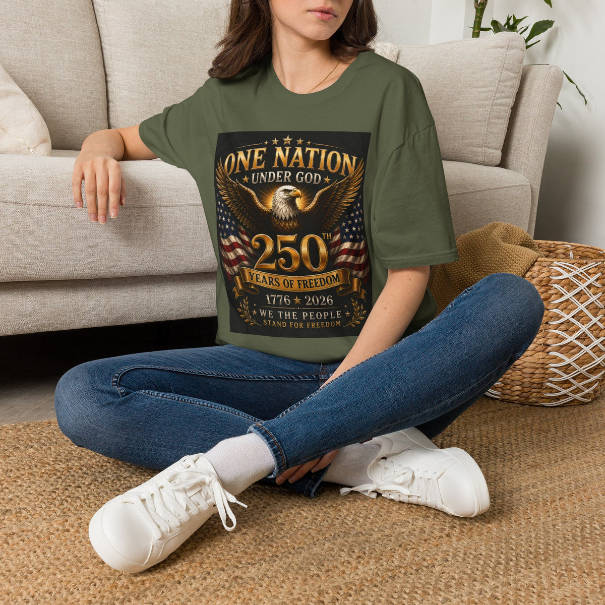 One Nation Under God 250th Anniversary T-Shirt